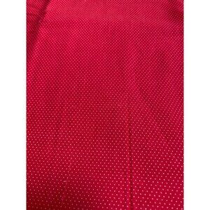 Red Polka Dot Cotton Fabric 1/2 Yards 44" Wide Quilting Sewing